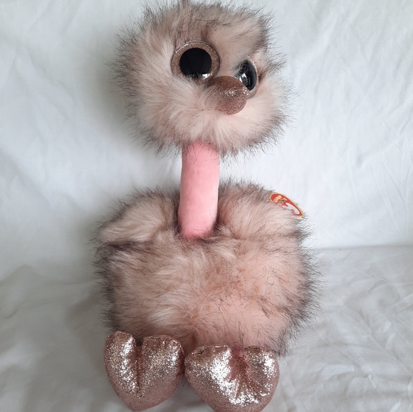 XL Ty Beanie Boo Henna Ostrich 21" plush. RARE - Picture 3 of 7